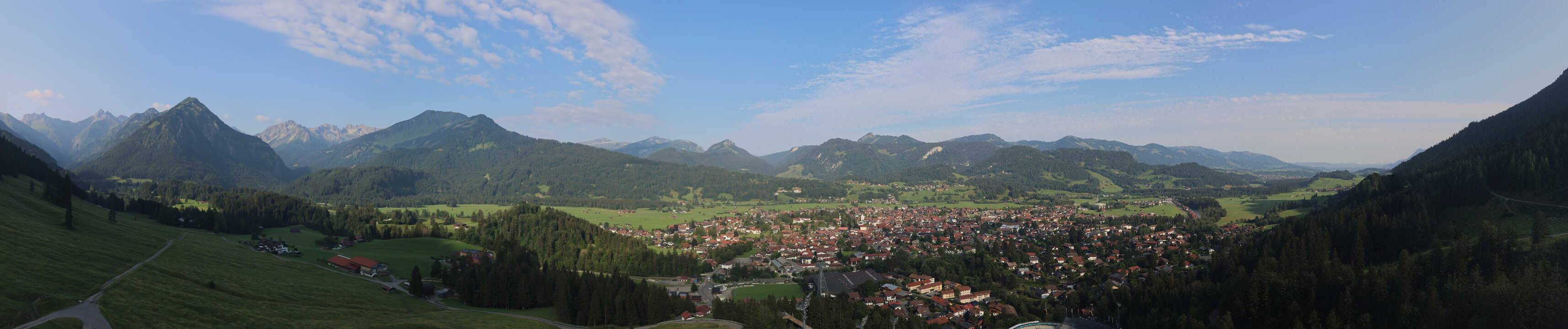 Archiv Foto Webcam Skisprungarena Oberstdorf