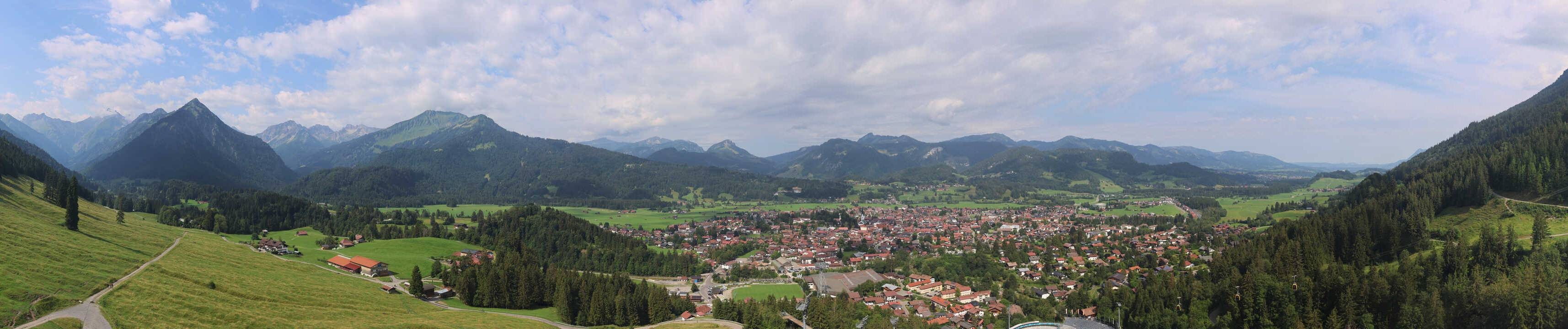 Archiv Foto Webcam Skisprungarena Oberstdorf