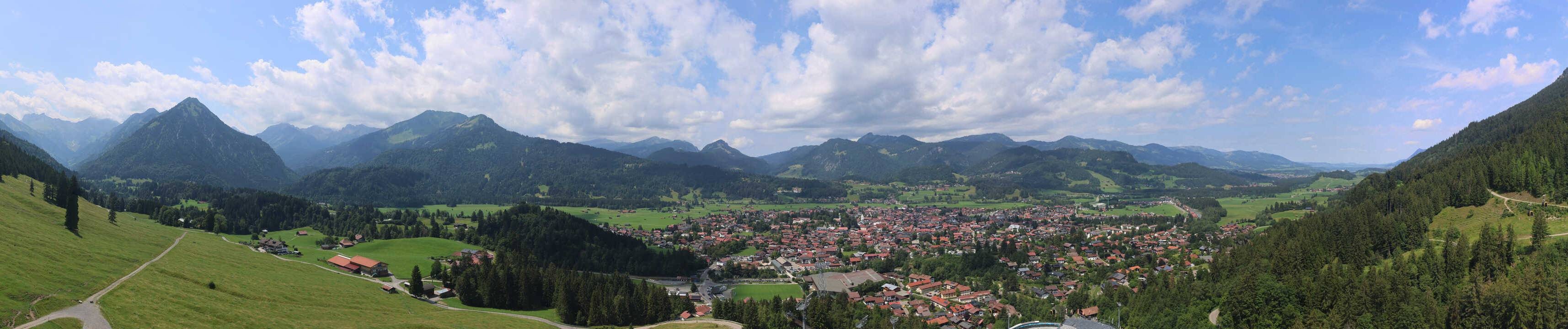 Archiv Foto Webcam Skisprungarena Oberstdorf