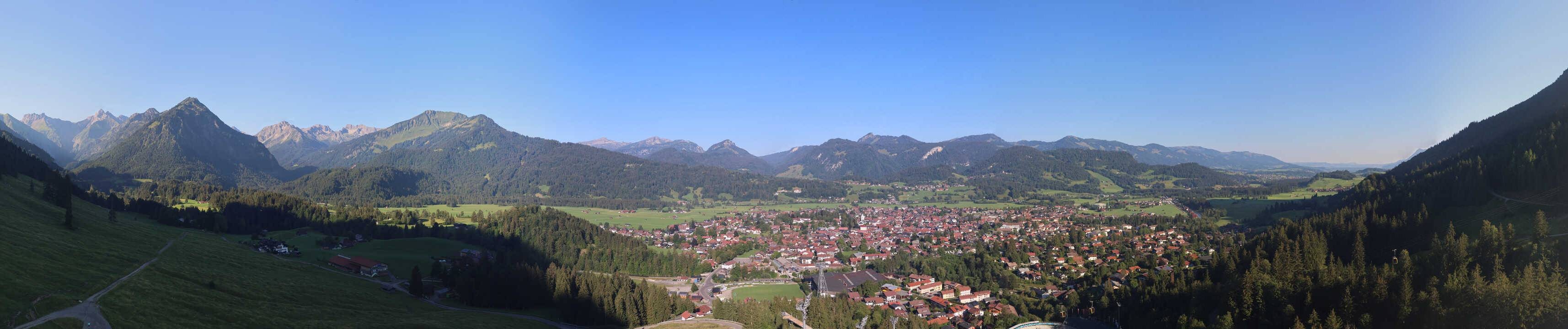 Archiv Foto Webcam Skisprungarena Oberstdorf
