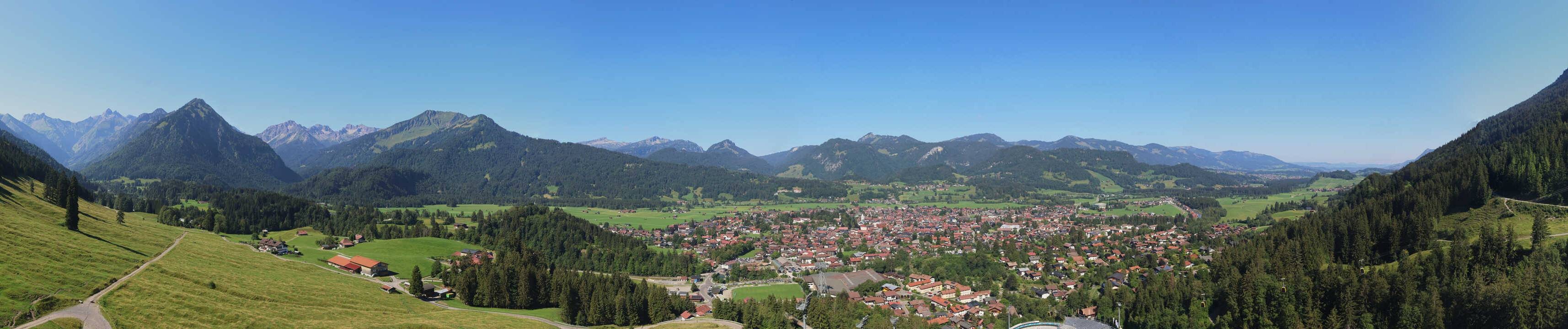 Archiv Foto Webcam Skisprungarena Oberstdorf
