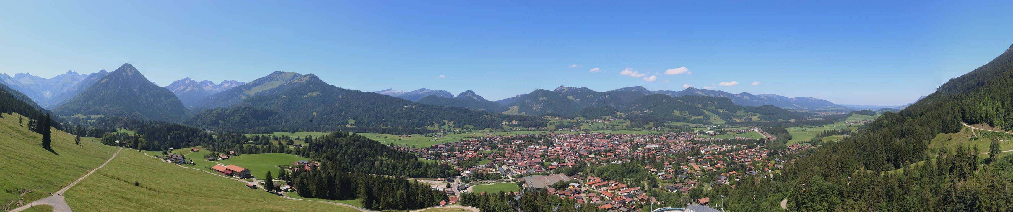 Archiv Foto Webcam Skisprungarena Oberstdorf