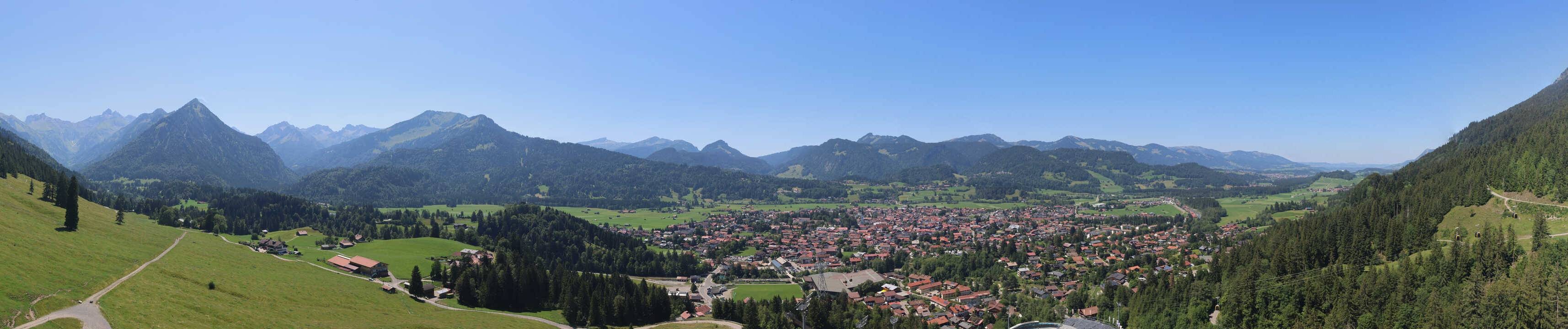 Archiv Foto Webcam Skisprungarena Oberstdorf