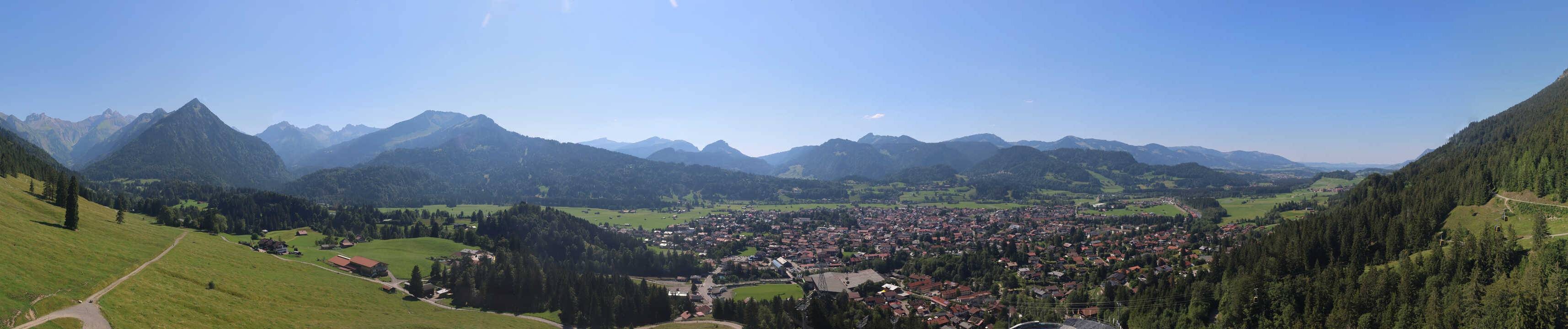 Archiv Foto Webcam Skisprungarena Oberstdorf
