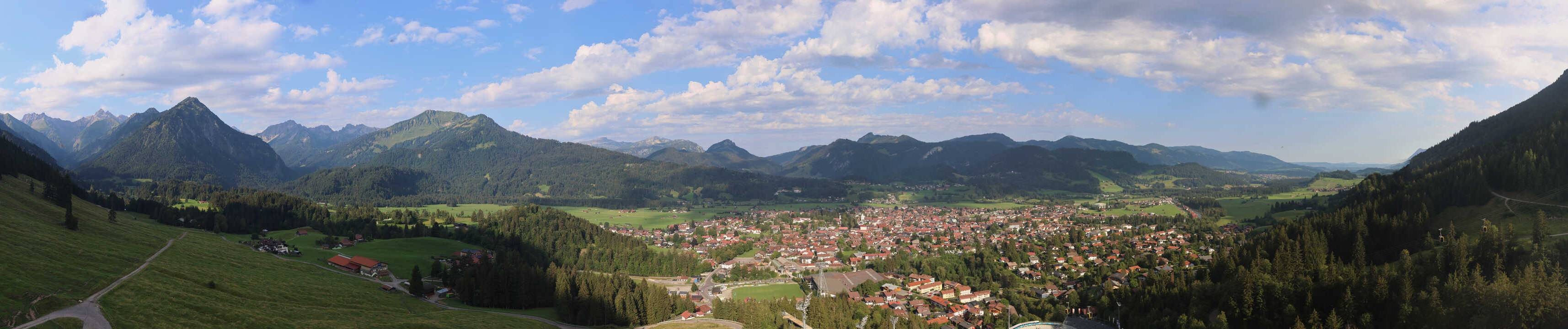 Archiv Foto Webcam Skisprungarena Oberstdorf