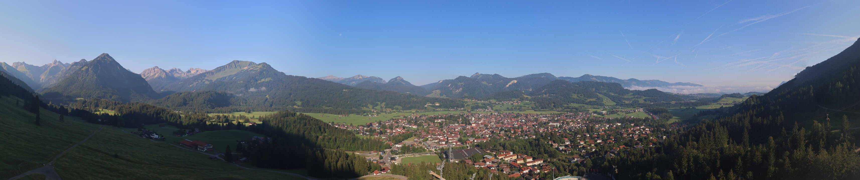 Archiv Foto Webcam Skisprungarena Oberstdorf