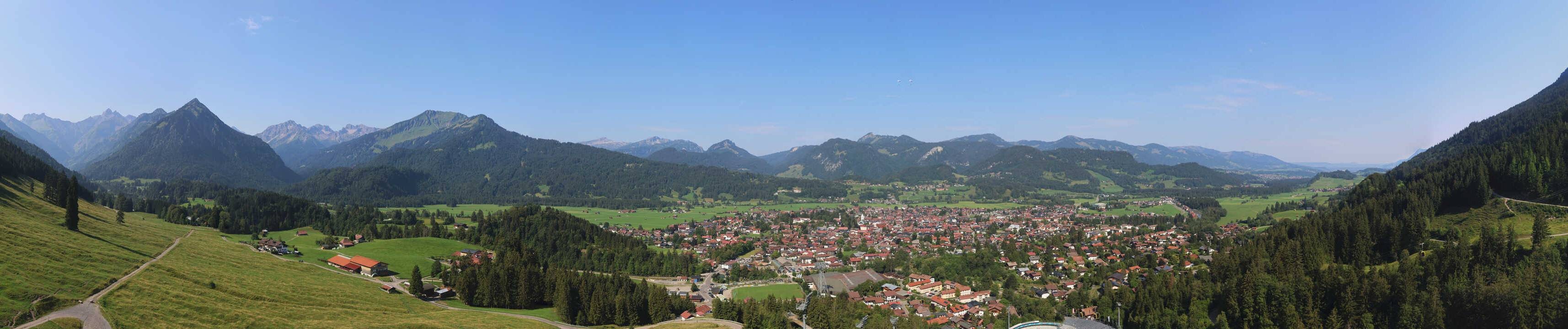 Archiv Foto Webcam Skisprungarena Oberstdorf