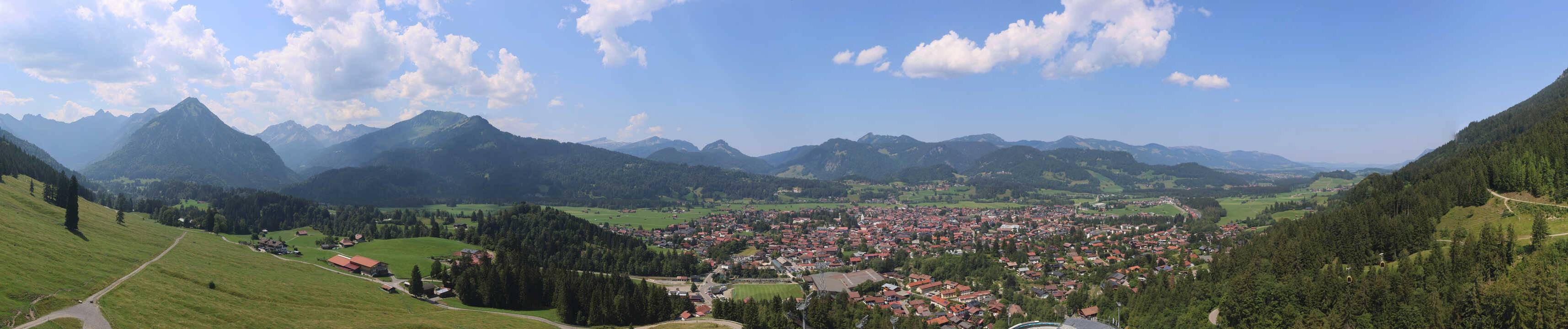 Archiv Foto Webcam Skisprungarena Oberstdorf