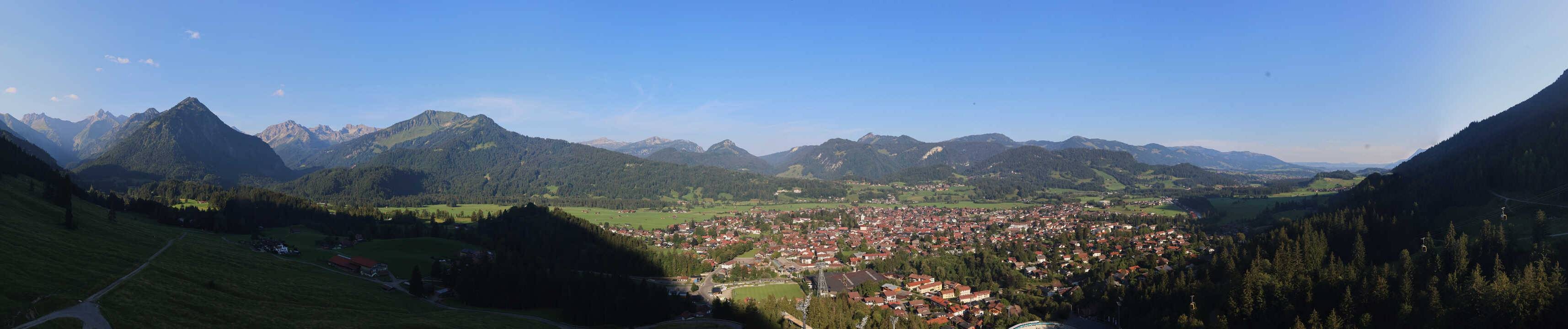 Archiv Foto Webcam Skisprungarena Oberstdorf