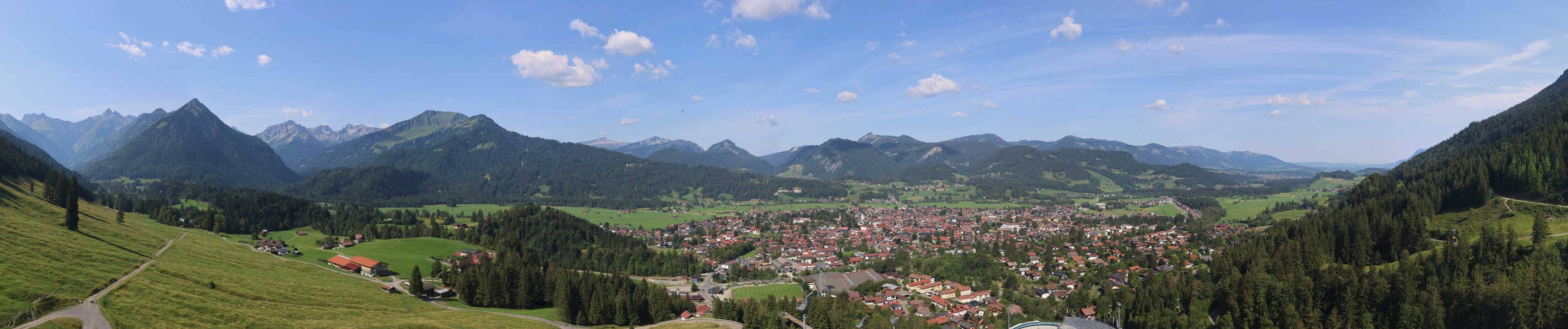 Archiv Foto Webcam Skisprungarena Oberstdorf