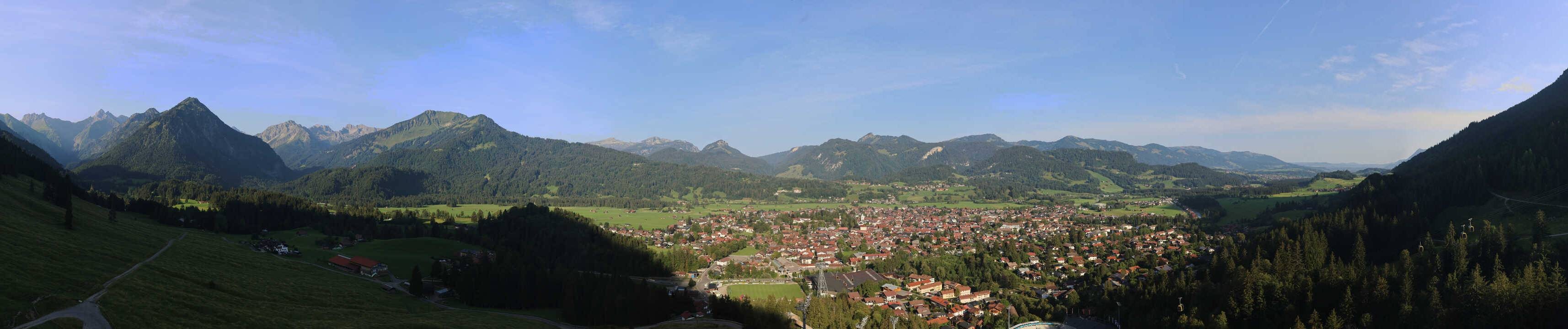 Archiv Foto Webcam Skisprungarena Oberstdorf
