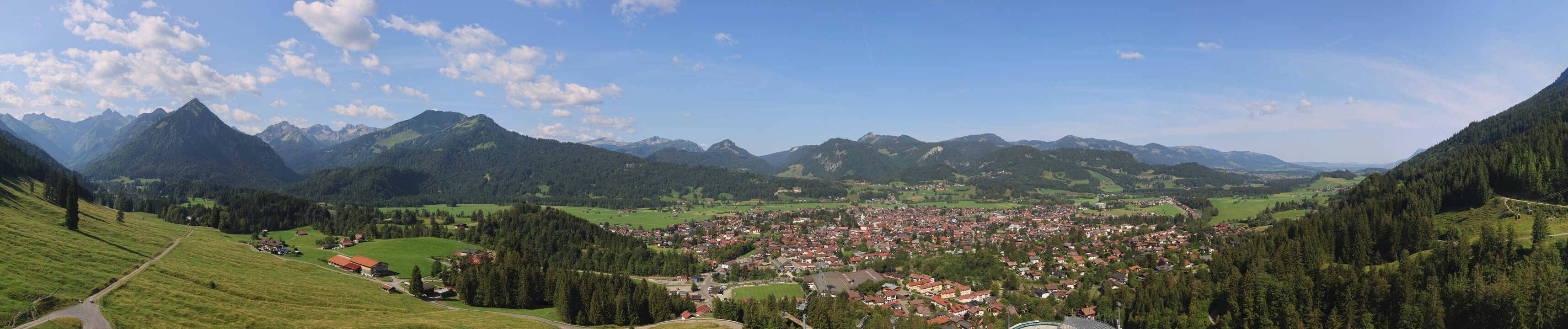 Archiv Foto Webcam Skisprungarena Oberstdorf
