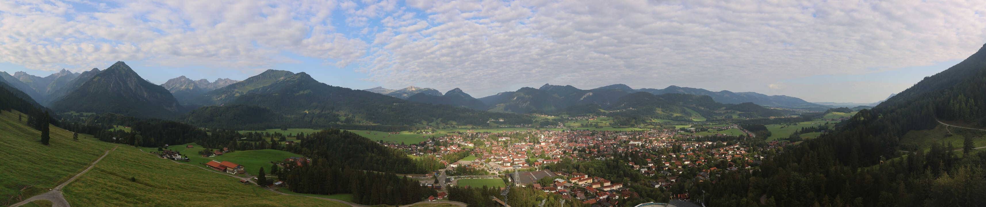 Archiv Foto Webcam Skisprungarena Oberstdorf