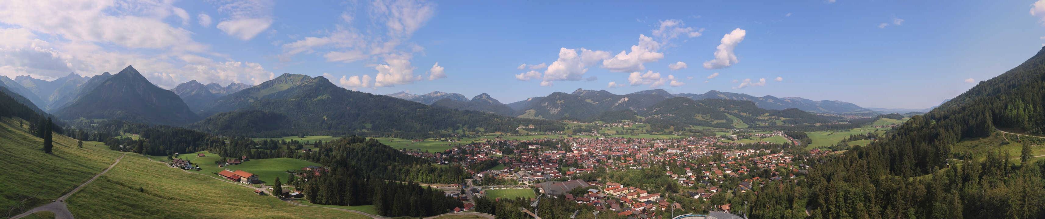 Archiv Foto Webcam Skisprungarena Oberstdorf
