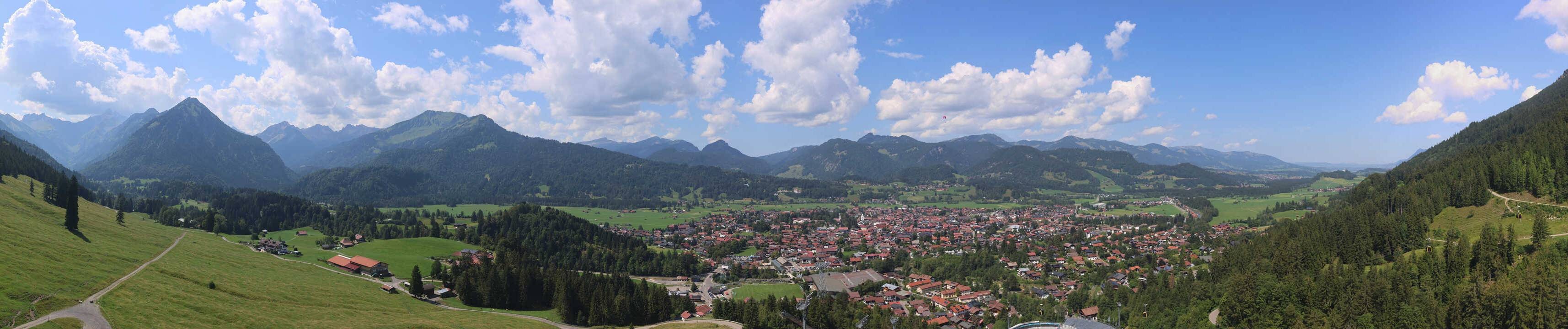Archiv Foto Webcam Skisprungarena Oberstdorf