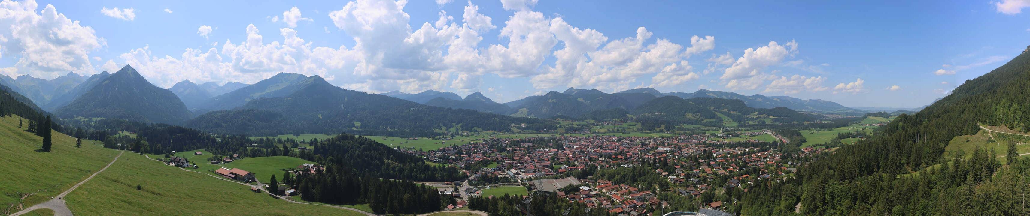 Archiv Foto Webcam Skisprungarena Oberstdorf