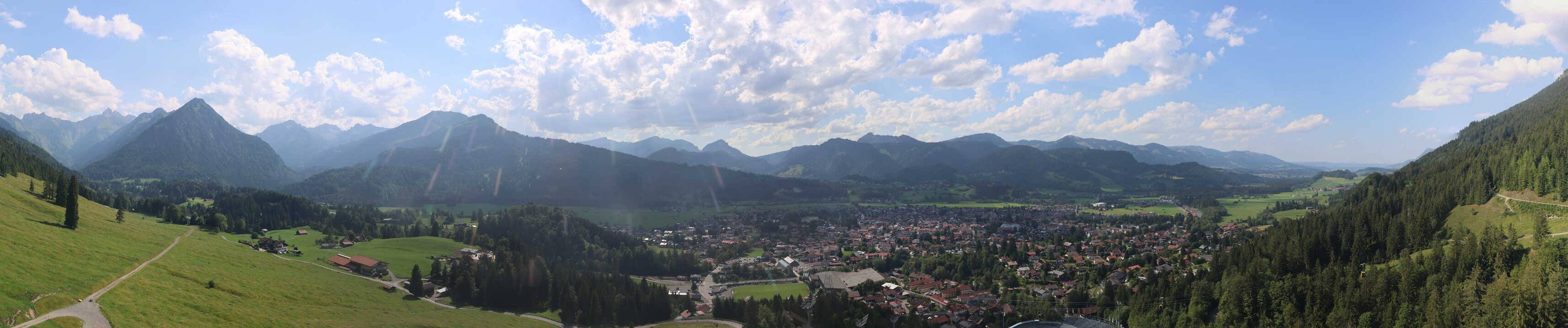 Archiv Foto Webcam Skisprungarena Oberstdorf
