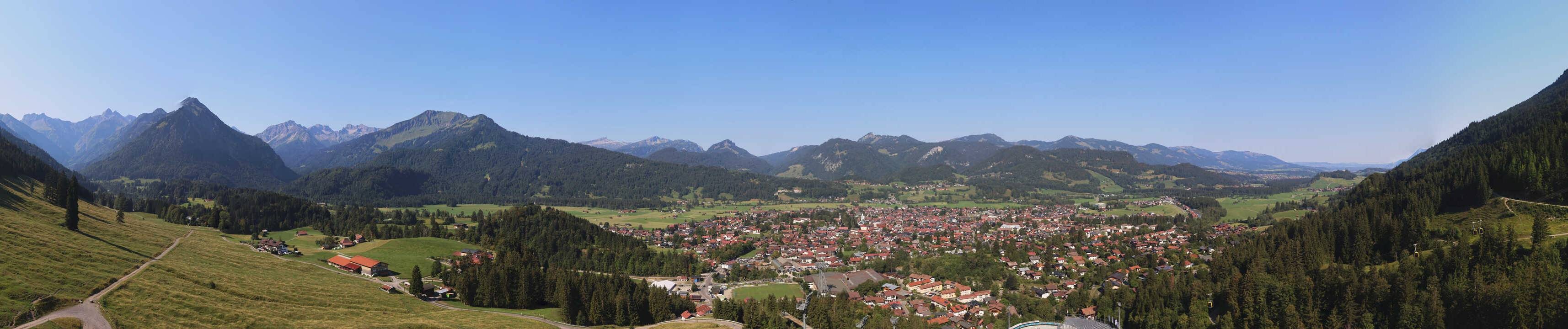 Archiv Foto Webcam Skisprungarena Oberstdorf