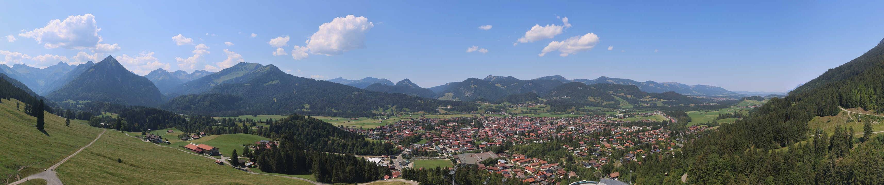 Archiv Foto Webcam Skisprungarena Oberstdorf