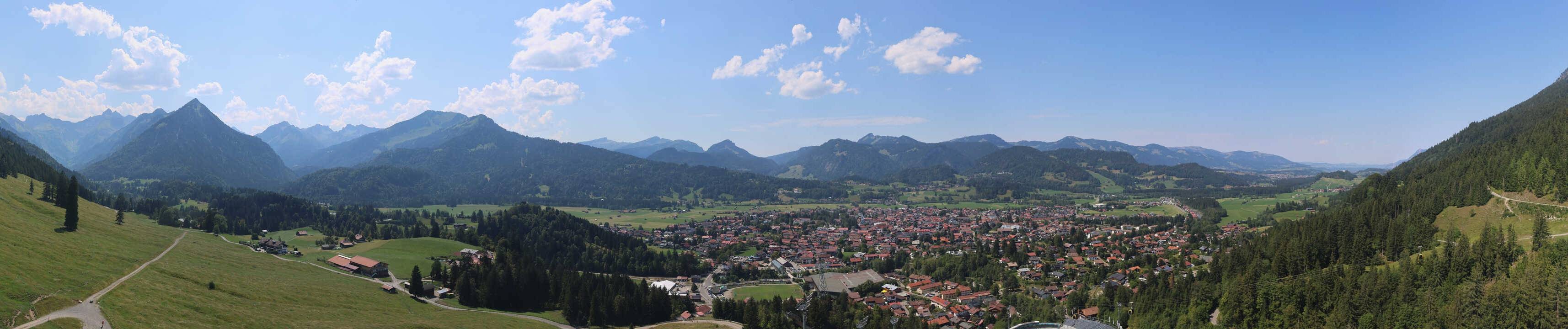 Archiv Foto Webcam Skisprungarena Oberstdorf