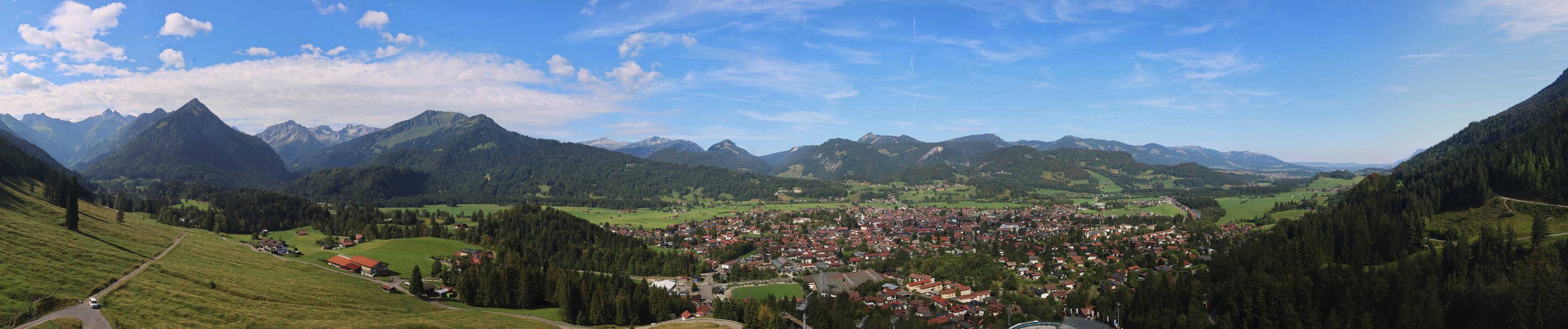 Archiv Foto Webcam Skisprungarena Oberstdorf
