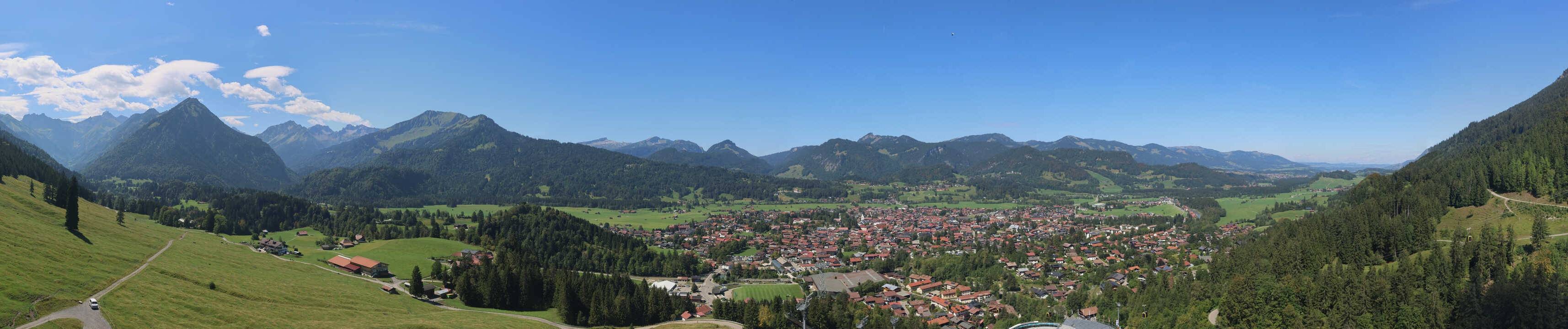 Archiv Foto Webcam Skisprungarena Oberstdorf