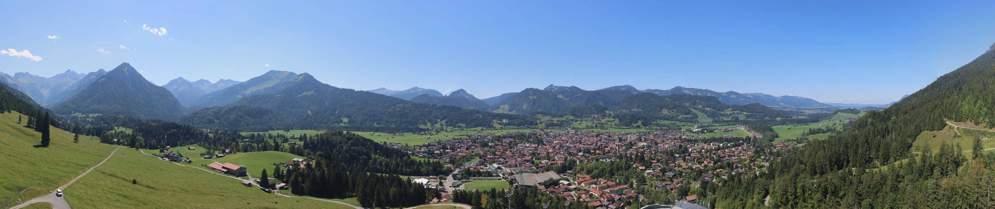 Archiv Foto Webcam Skisprungarena Oberstdorf