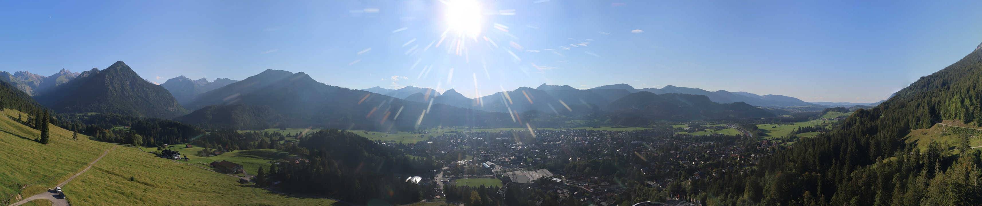 Archiv Foto Webcam Skisprungarena Oberstdorf