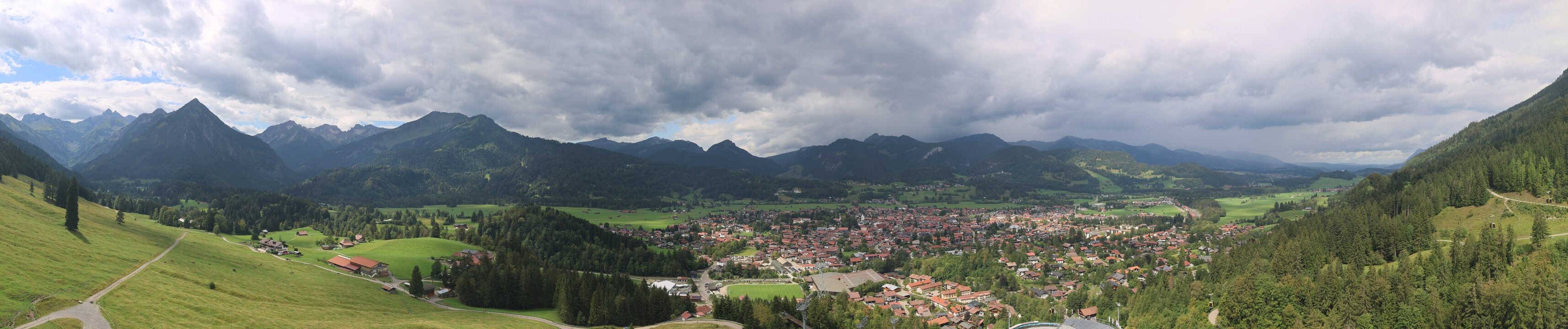 Archiv Foto Webcam Skisprungarena Oberstdorf