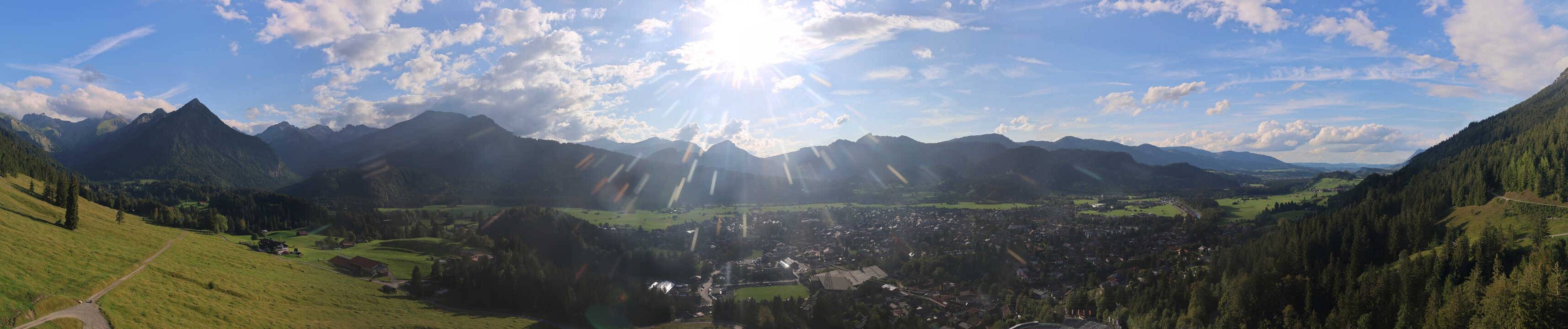 Archiv Foto Webcam Skisprungarena Oberstdorf