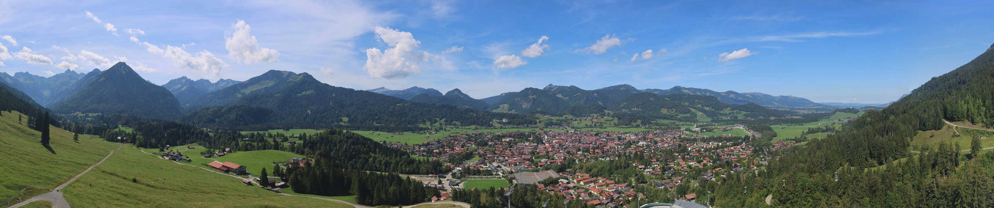 Archiv Foto Webcam Skisprungarena Oberstdorf