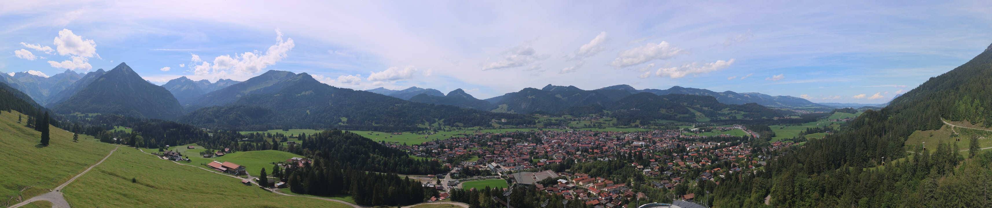 Archiv Foto Webcam Skisprungarena Oberstdorf