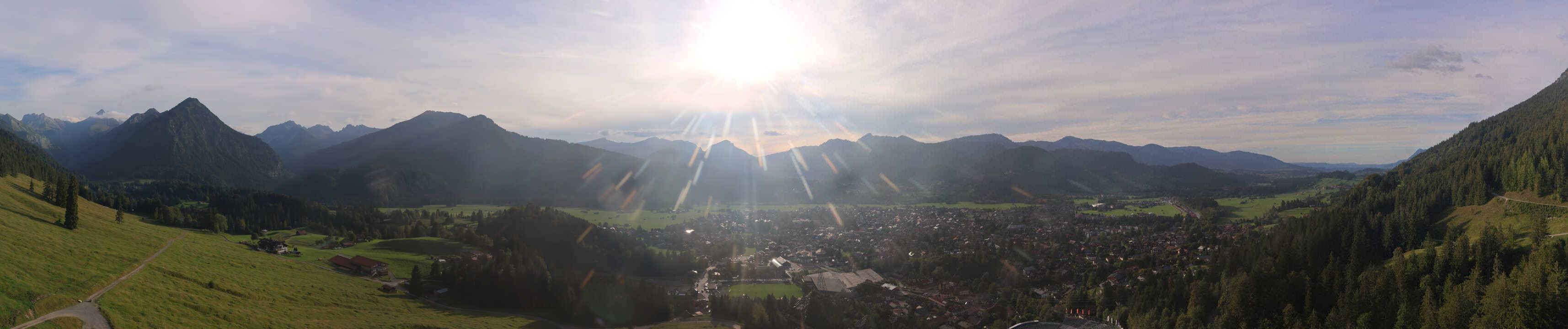 Archiv Foto Webcam Skisprungarena Oberstdorf