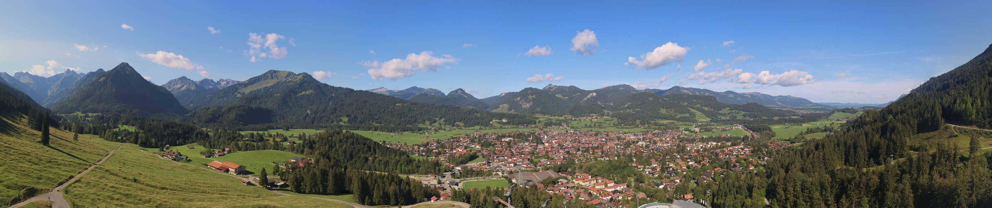 Archiv Foto Webcam Skisprungarena Oberstdorf