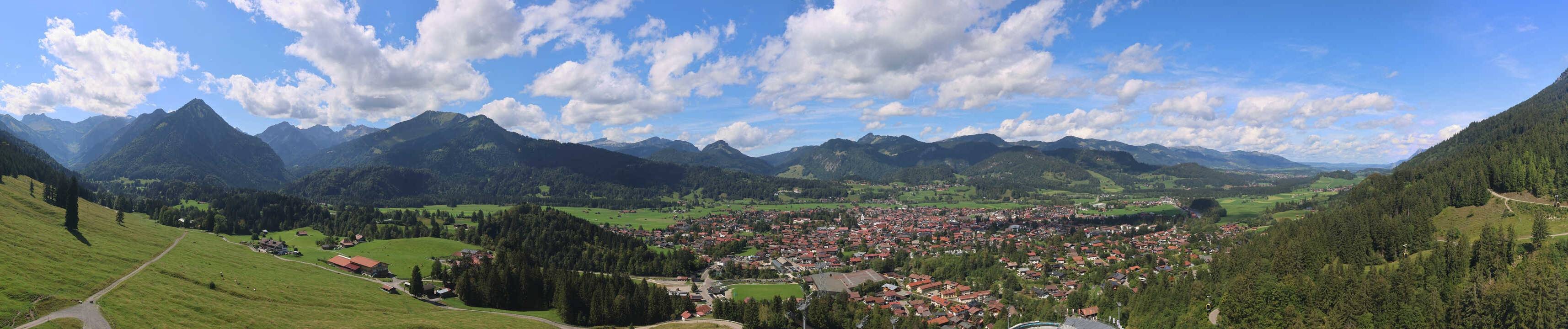 Archiv Foto Webcam Skisprungarena Oberstdorf