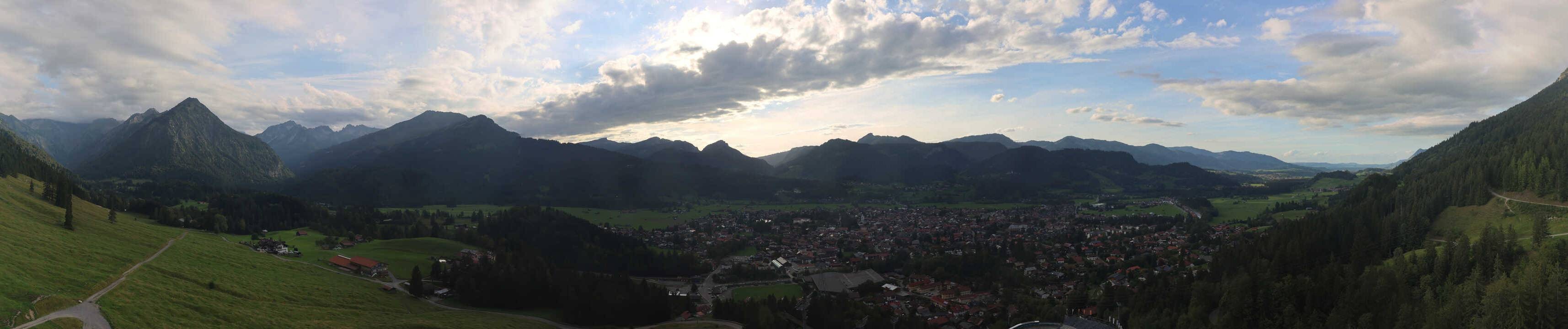Archiv Foto Webcam Skisprungarena Oberstdorf