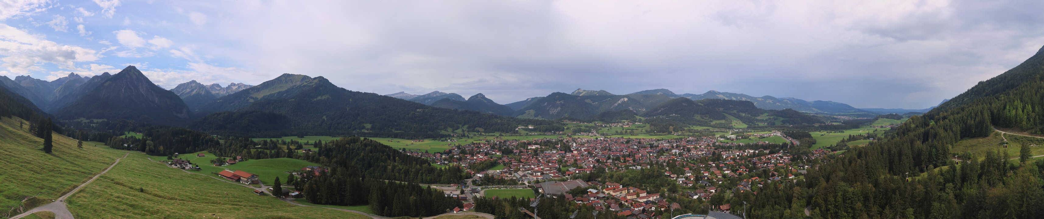Archiv Foto Webcam Skisprungarena Oberstdorf