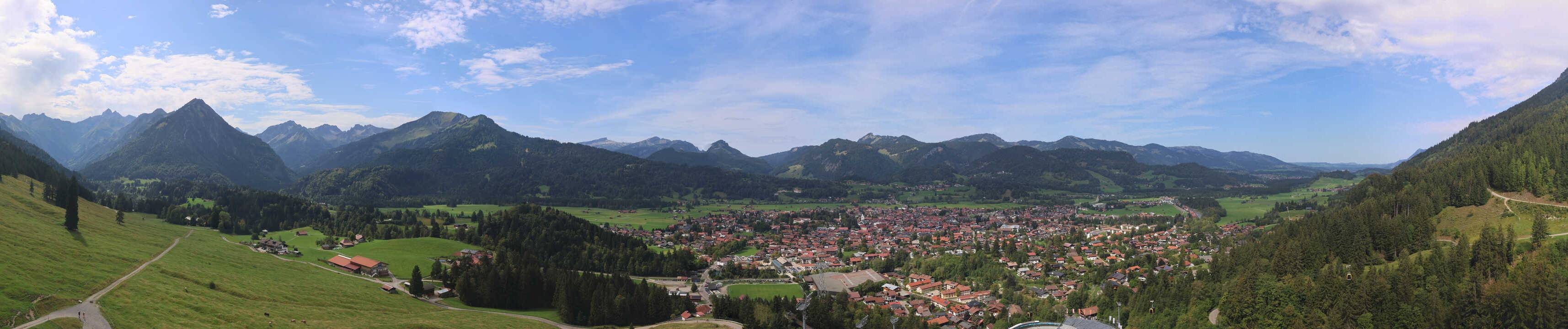 Archiv Foto Webcam Skisprungarena Oberstdorf
