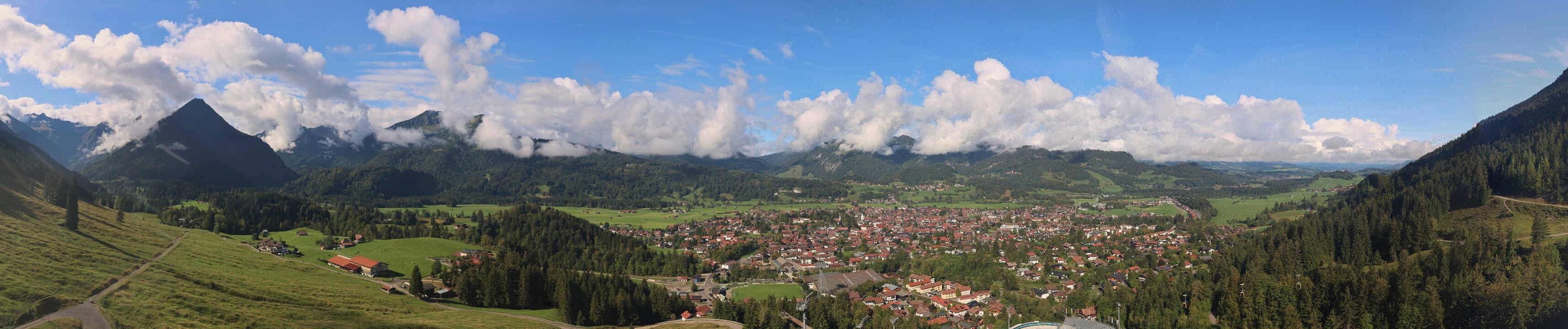 Archiv Foto Webcam Skisprungarena Oberstdorf