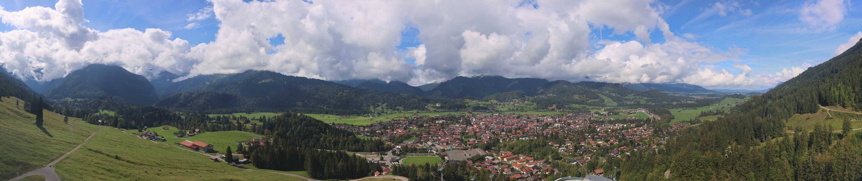 Archiv Foto Webcam Skisprungarena Oberstdorf
