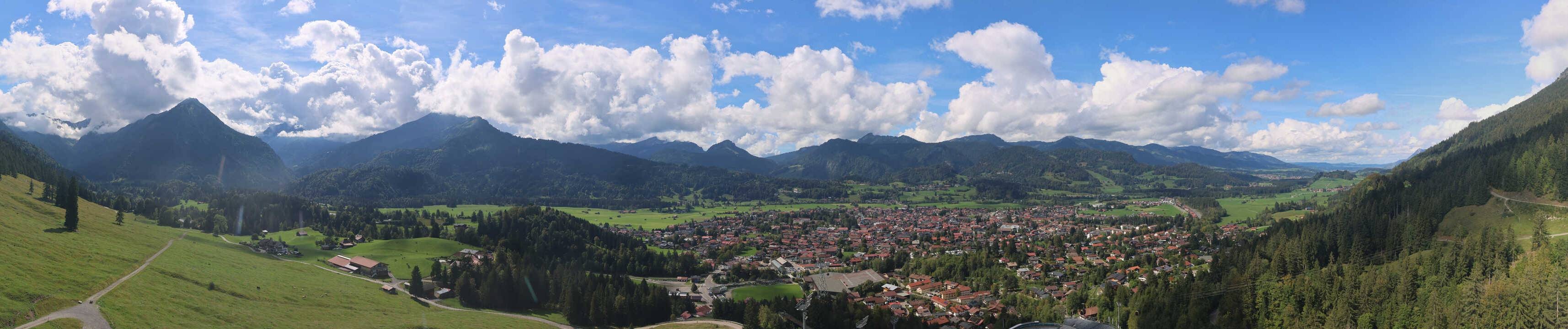 Archiv Foto Webcam Skisprungarena Oberstdorf