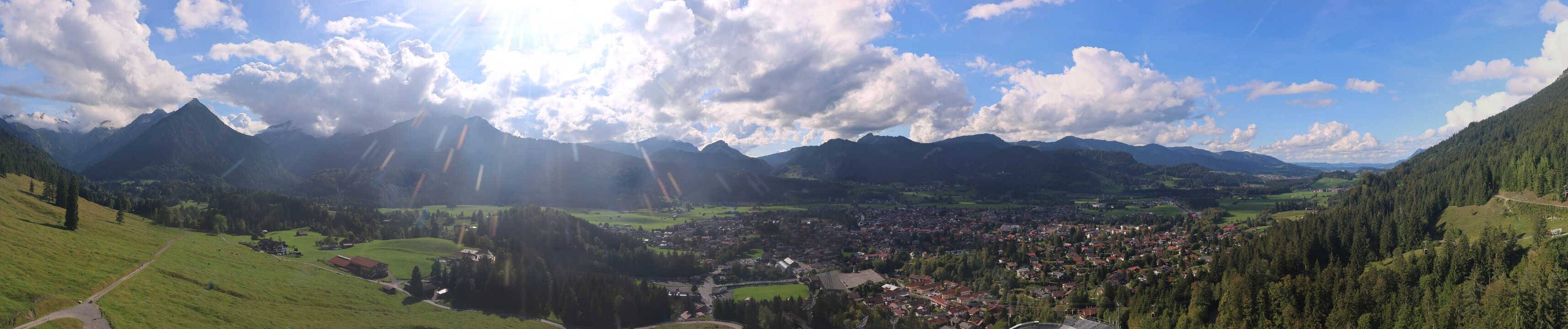 Archiv Foto Webcam Skisprungarena Oberstdorf