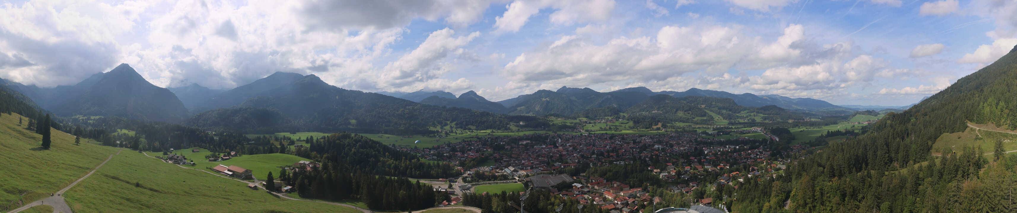 Archived image Webcam Oberstdorf: Ski Jumping Area