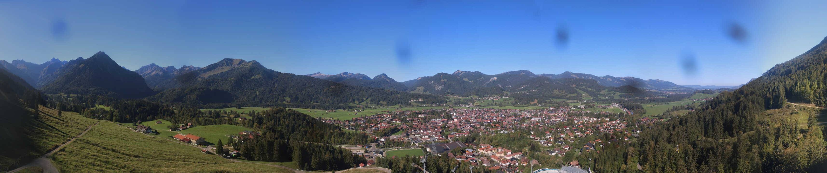Archived image Webcam Oberstdorf: Ski Jumping Area