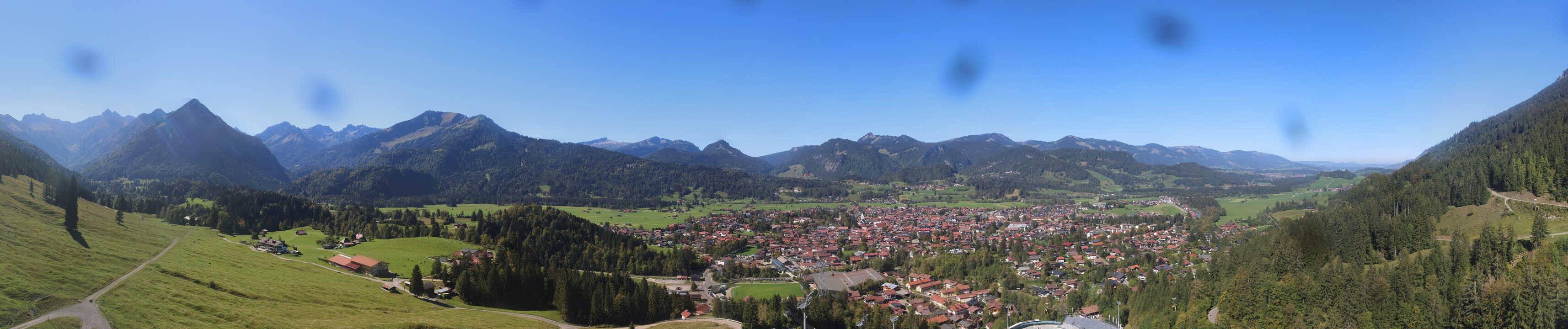 Archived image Webcam Oberstdorf: Ski Jumping Area