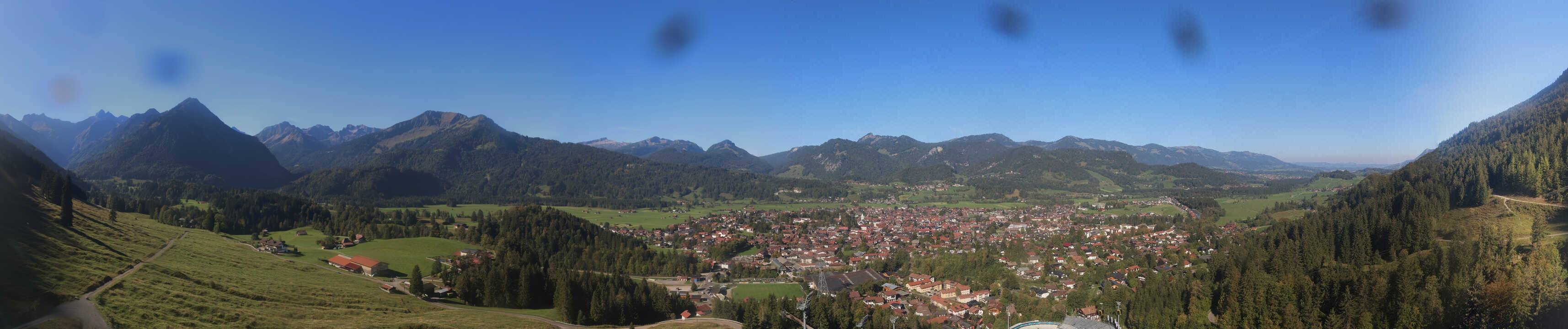 Archiv Foto Webcam Skisprungarena Oberstdorf