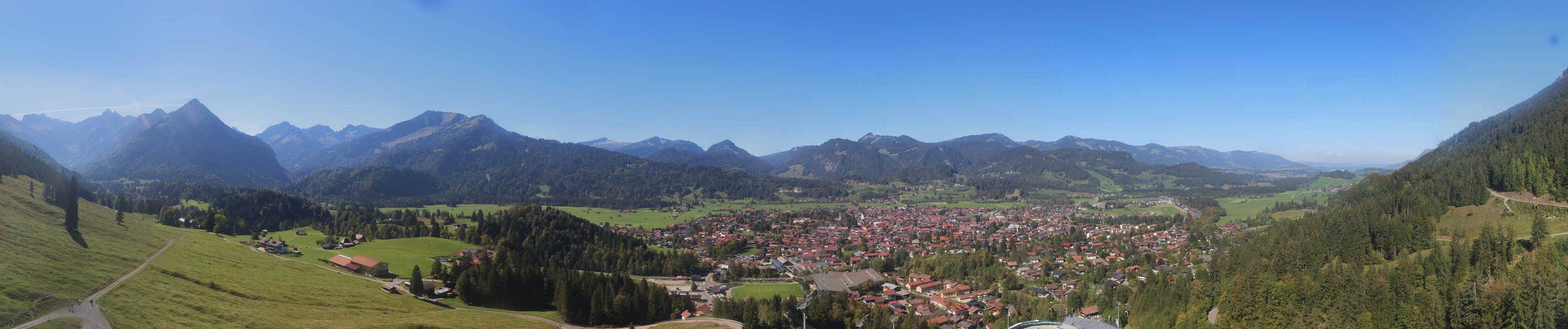 Archiv Foto Webcam Skisprungarena Oberstdorf