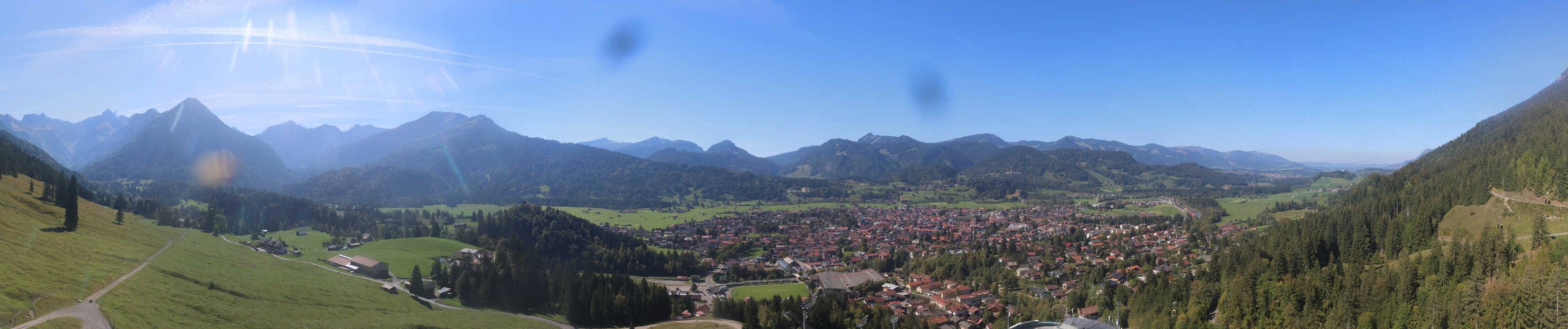 Archiv Foto Webcam Skisprungarena Oberstdorf