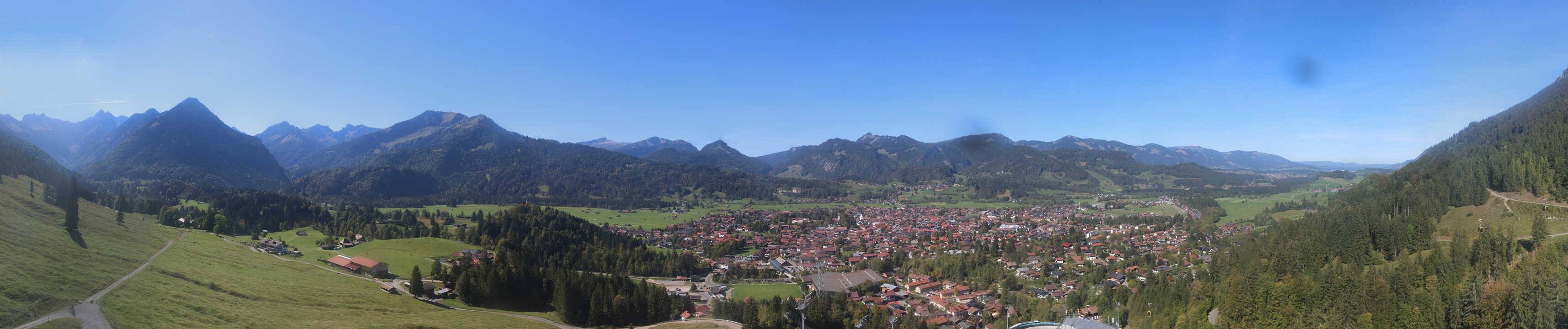Archiv Foto Webcam Skisprungarena Oberstdorf