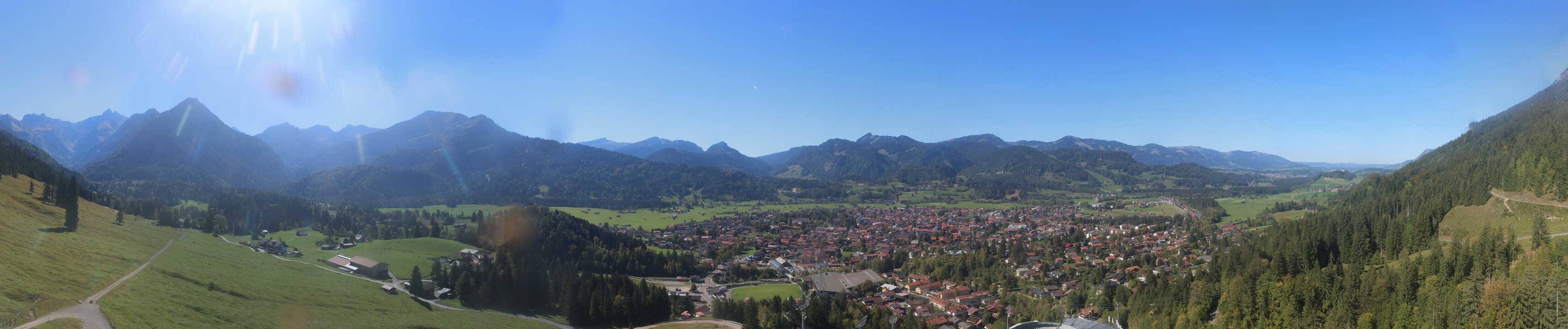 Archiv Foto Webcam Skisprungarena Oberstdorf